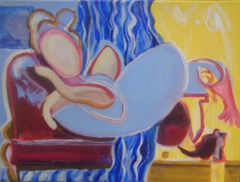 Reclining woman I