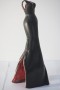 Red Zipper Lady Kunstwerk Red Zipper Lady
