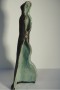 Green Zipper lady Kunstwerk Green Zipper lady