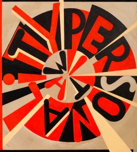 Typopaintig nr.7 Typopaintig nr.7