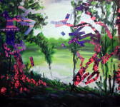 Figures in a landscape Figures in a landscape