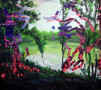 Figures in a landscape Kunstwerk Figures in a landscape