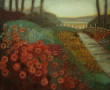 The flowers bloom like madness in the spring Kunstwerk The flowers bloom like madness in the spring