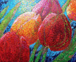 Kunstwerk Tulips are a joy forever