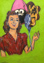 Jazzlady Kunstwerk Jazzlady