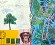 Deforestation Kunstwerk Deforestation