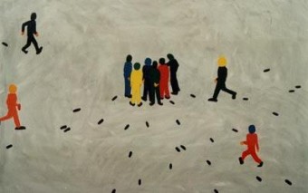 mannen in de sneeuw mannen in de sneeuw