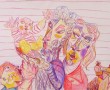 De familie IV Kunstwerk De familie IV