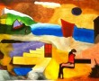 Landelijke ruimte - R18 Kunstwerk Landelijke ruimte - R18