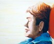 Slapende man Kunstwerk Slapende man