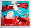 She flew into my little paradise Kunstwerk She flew into my little paradise