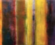compositie - oranje/geel/blauw Kunstwerk compositie - oranje/geel/blauw