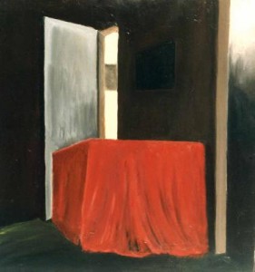 Red table Red table