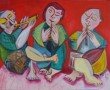 De fluitspelers Kunstwerk De fluitspelers