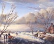 Hollands Winter Kunstwerk Hollands Winter