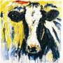 koe geel Kunstwerk koe geel