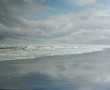 (39) zee en strand Kunstwerk  (39) zee en strand