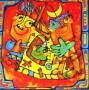 Indianentent Kunstwerk Indianentent