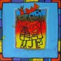 Gezin Kunstwerk Gezin