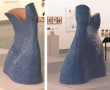 bevroren jurk / blauwe kleur Kunstwerk bevroren jurk / blauwe kleur