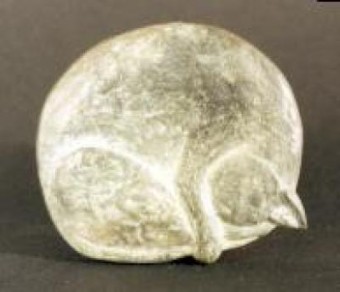 Dikkie (voorzijde eenzijdige penning) Dikkie (voorzijde eenzijdige penning)