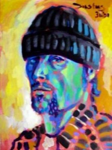 Zelfportret - origineel op paneel Zelfportret - origineel op paneel