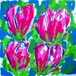 Tulpen Magenta (70x70) Tulpen Magenta (70x70)