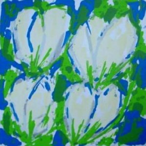 Tulpen Wit (70x70)