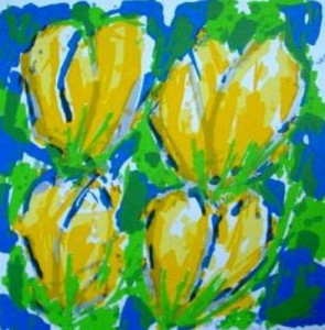 Tulpen Geel (70x70) Tulpen Geel (70x70)