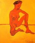 Nude Brown Kunstwerk Nude Brown