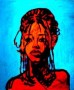 African Princess Kunstwerk African Princess