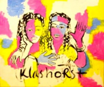Two Girls - origineel op linnen Two Girls - origineel op linnen