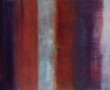 compositie - rood/paars/wit Kunstwerk compositie - rood/paars/wit