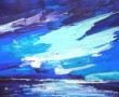 koude nacht Kunstwerk koude nacht