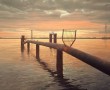 Afvoerbuis Nw.Waterweg bij Hoek van Holland Kunstwerk Afvoerbuis Nw.Waterweg bij Hoek van Holland