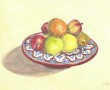 fruitschaal Kunstwerk fruitschaal