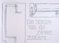 de handen van de zeven zusters