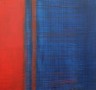 rood en blauw deel 2 Kunstwerk rood en blauw deel 2