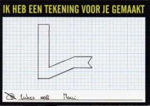 ik heb een tekening voor je gemaakt (cubes#068 merci) ik heb een tekening voor je gemaakt (cubes#068 merci)