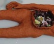 Bloemen in je buik - Inge van de Louw Kunstwerk Bloemen in je buik - Inge van de Louw