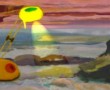 sunset Kunstwerk sunset
