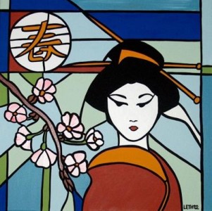 Japanse vierjaar -getijden voorjaar