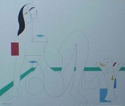 LIGGENDE VROUW LIGGENDE VROUW