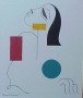 ZWART WIT KLEUR Kunstwerk ZWART WIT KLEUR