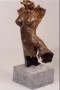 Vrouwentorso (bruin) Kunstwerk Vrouwentorso (bruin)