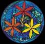 flower of life serpent Kunstwerk flower of life serpent