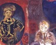 sartre et pere Kunstwerk sartre et pere