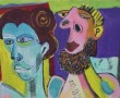 echtpaar II Kunstwerk echtpaar II
