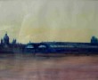 CS amsterdam, paars 1 Kunstwerk CS amsterdam, paars 1