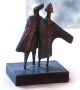 Twee figuren Kunstwerk Twee figuren